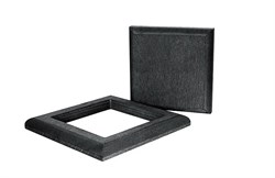 Крышка/Юбка для столба 125*125 мм, PG, коллекция SINGARAJA, ДПК, цвет: чёрный eKNtLMjTjDm4ym4hzAVrr0