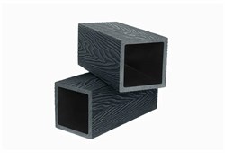 Столб опорный (125*125*2900 мм) 3D фактура дерева, PG, коллекция SINGARAJA, ДПК, цвет: Черный ejFij06hjsumUnvNuptTK1