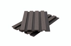 Стеновая панель брусковая двухцветная (13*177/168*2900 мм) 3D, CO-EXTRUSION, PG, коллекция NUSADUA, ДПК, толщина ПВХ - 0,7 мм, цвет: grey dark MtnPbgA7hg3jI-iuIelBJ3