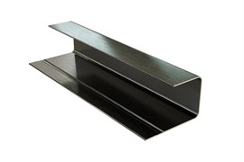 Стартовый профиль для фасадной панели (36*55*3600 мм), PG, коллекция NUSADUA, алюминий, цвет: чёрный. Ee9810BcgbVO22UIolQ422