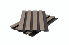 Стеновая панель брусковая двухцветная (13*177/168*3600 мм) 3D, CO-EXTRUSION, PG, коллекция NUSADUA, ДПК, толщина ПВХ - 0,7 мм, цвет: snow yT3j0lVpjfRr0EnfYaj083