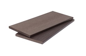 Универсальная доска/заборная двухсторонняя (11*140*2900 мм) 3D WOOD MIX+BRUSHING MIX, PG, коллекция DENPASAR, ДПК, цвет: Коричневый gmaHsvtKgmIef-0LfzqsX1