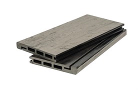 Доска для обрамления террас по периметру (20*140*2900 мм) BRUSHING MIX, PG, коллекция DENPASAR, ДПК, цвет: Светло-серый 88xJiuKSj5fh0pebVDa1W0