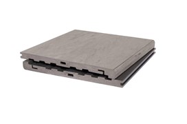 Ступень МАССИВ (20*320*2900 мм) BRUSHING MIX, PG, коллекция DENPASAR, ДПК, цвет: Светло-серый 4YVoARPZi7txfA3eNnokZ2